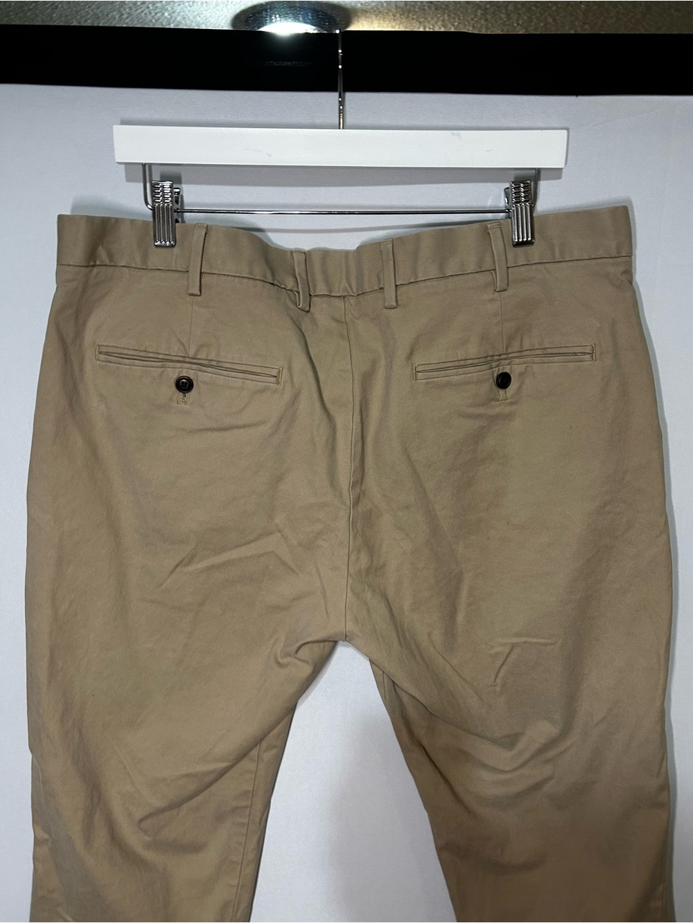 GAP Men’s Skinny Fit Khaki Chino Pants Tan 36x32 - Picture 5 of 5